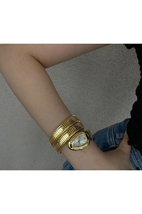 ساعت مچی زرد زنانه 20-25 میلی متر Crrju - کد 901646823