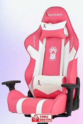صندلی گیمینگ صورتی Geriye doğru yatabilme XRANCER - کد 316533575