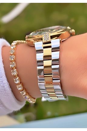 ساعت مچی طلائی زنانه 36-40 میلی متر Daniel Klein - کد 334297591