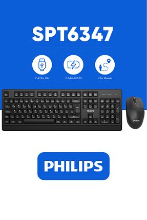 ست کیبورد و ماوس Philips - کد 943546138