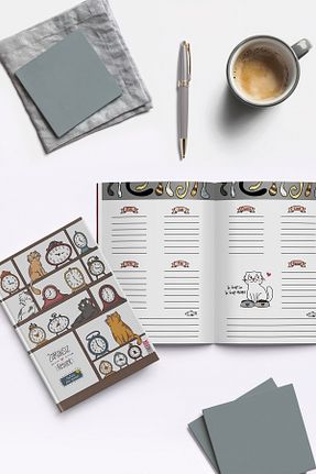 دفتر قهوه ای Karton Thinkbook - کد 47731735