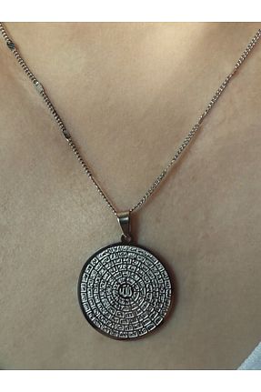 گردنبند استیل ( فولاد ) طوسی زنانه استیل (فولاد) TWOGAN - کد 943986994