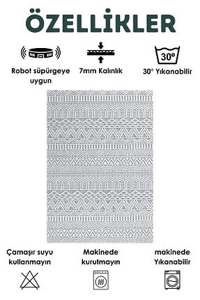 فرش طوسی زیره ضد لغزش ComfortCo - کد 930948290