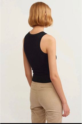رکابی مشکی زنانه پنبه ای Kadın - کد 927892909