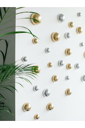 محصول دکوراسیون دیوار طلائی رزین Wallibex - کد 942494833