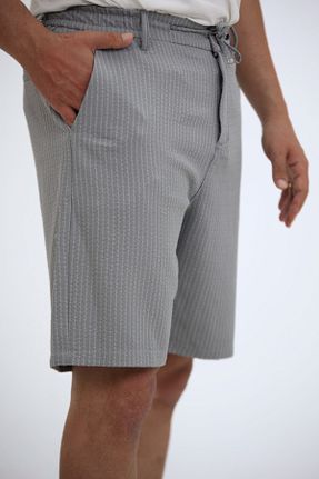شلوارک و برمودا طوسی مردانه رگولار EXSPORT - کد 942579196