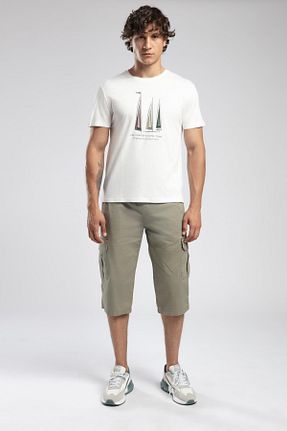 تیشرت نباتی مردانه رگولار Lee Cooper - کد 942577456