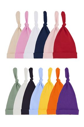 کلاه پشمی فیروزه ای بچه گانه پنبه ای Babygiz - کد 942593490