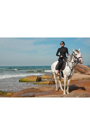 مایو مشکی زنانه اسلیم Gugus - کد 942669469