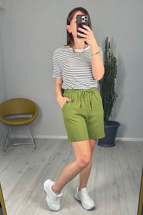 شلوار رنگی زنانه پاچه کوتاه lady special - کد 942688869