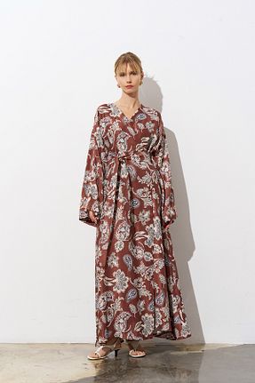 کلاه و ابایا رنگی زنانه مخلوط ویسکون Merve DAĞLI - کد 942688009