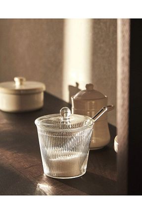 قند دان سفید شیشه SuoHome - کد 942792734