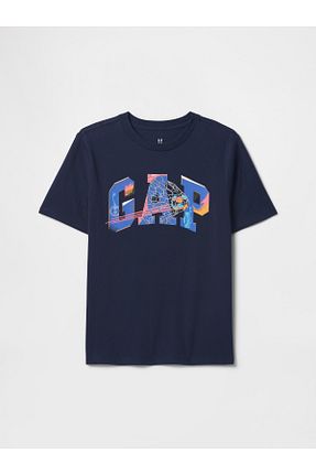 تیشرت مشکی بچه گانه رگولار GAP - کد 942803527