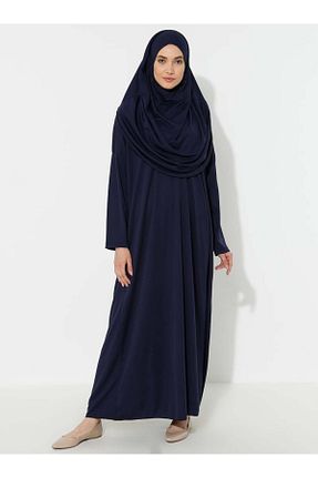 لباس حجاب سرمه ای زنانه رگولار Sayın Tesettür - کد 942904045