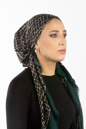 روسری رنگی پلی استر safura - کد 944185505