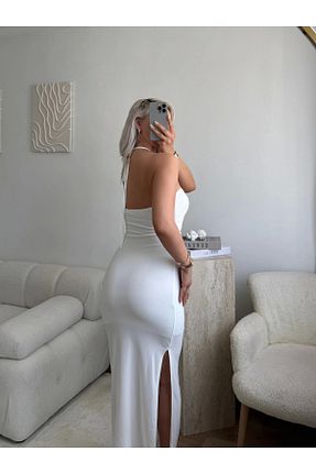 لباس سفید زنانه بافتنی Zora Butik - کد 942943436