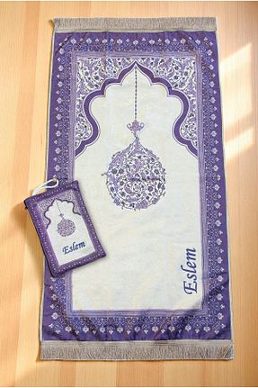 سجاده بنفش پنبه ای ihvanonline - کد 942950208
