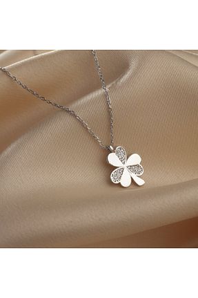 گردنبند نقره رنگی زنانه 925 عیار OneSilverGold - کد 942990611