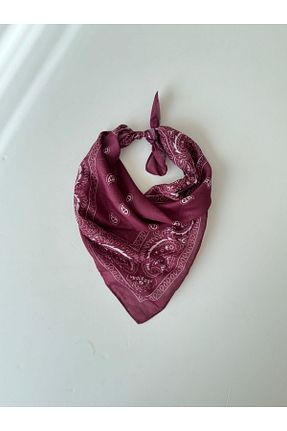 باندانا زرشکی پنبه ای AGAPI - کد 942993543