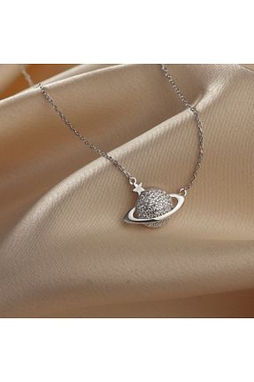 گردنبند نقره رنگی زنانه 925 عیار OneSilverGold - کد 942993056