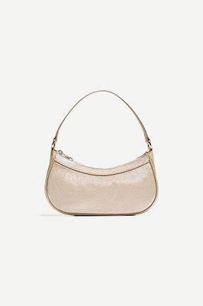 کیف دستی طلائی زنانه Bershka - کد 943018403