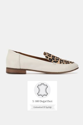 بابت بژ زنانه چرم خالص TUNAELLİ - کد 943024191