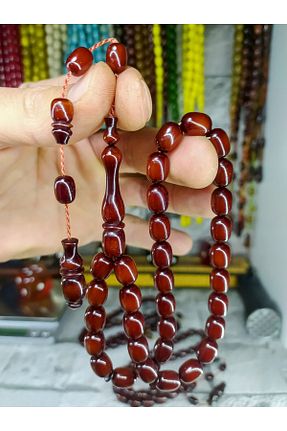 تسبیح قرمز کهربا Tasarım - کد 943144729