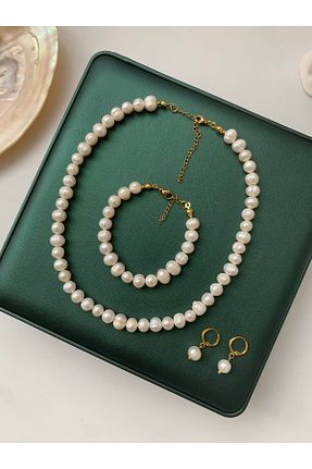 ست مروارید 3 تایی JOVİ ATELİER - کد 943404406