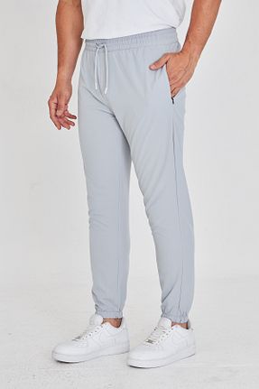 شلوار طوسی مردانه بافتنی masso moda - کد 943489711