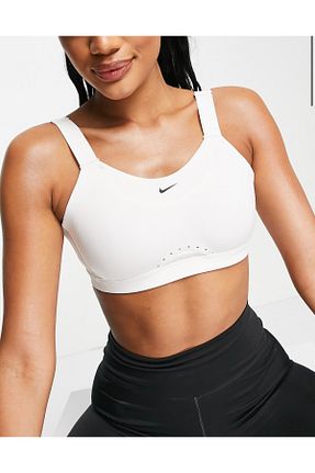 سوتین ورزشی سفید زنانه پلی استر Nike - کد 943970013