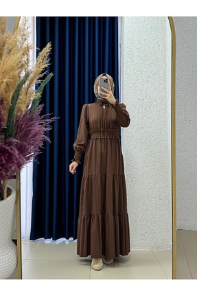 لباس حجاب رنگی زنانه اورسایز Mihra - کد 943543663