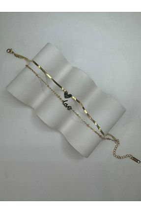 خلخال جواهر زرد زنانه استیل (فولاد) CT STONES - کد 943550078