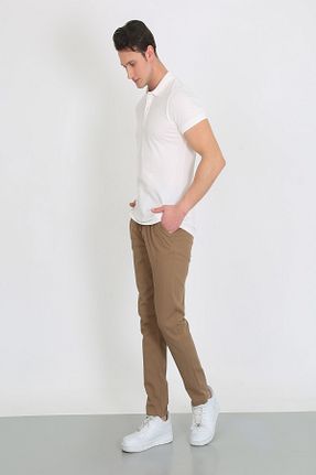 شلوار نارنجی مردانه لیکرا Twister Jeans - کد 943559503