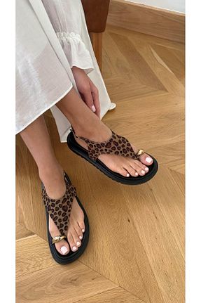 صندل رنگی زنانه پاشنه کوتاه (1 - 4 سانتی متر) Eataly Shoes - کد 943627167