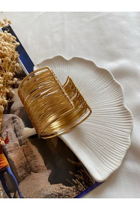 دستبند استیل (فولاد) زرد بچه گانه استیل ضد زنگ saren aksesuar & takı - کد 944018315
