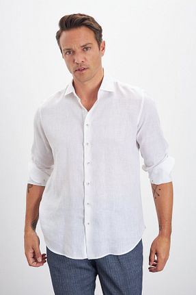 پیراهن رنگی مردانه یقه ایتالیایی Paşahan - کد 943919971
