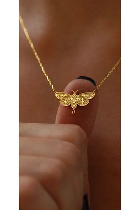 گردنبند نقره زرد زنانه 925 عیار Wind Silver - کد 943942079