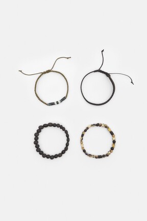 دستبند جواهر رنگی زنانه منجق Pull & Bear - کد 944021242