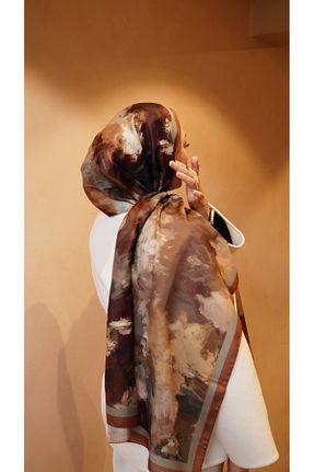 شال رنگی زنانه پنبه ای MİRSOY SCARF - کد 924658713