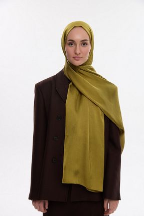 شال سبز زنانه پنبه پلی استر Genel Markalar - کد 888661072