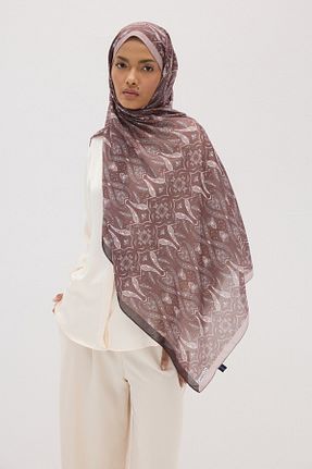 شال رنگی زنانه پنبه ای MİRSOY SCARF - کد 917290868