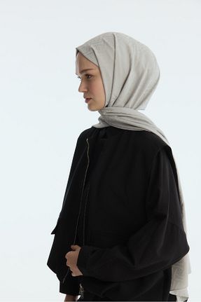 شال طوسی زنانه پنبه پلی استر MİRSOY SCARF - کد 888974550