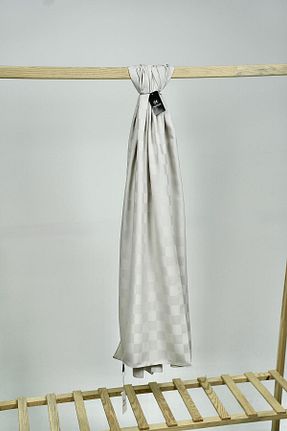 شال سرمه ای زنانه ابریشم MİRSOY SCARF - کد 886990895