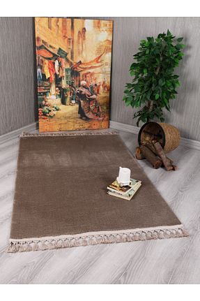 کناره قهوه ای پلی استر Myevilla - کد 664261219