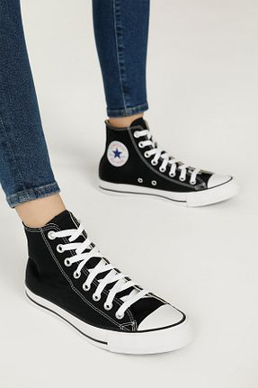 کفش اسنیکر مشکی مردانه بند دار Converse - کد 1033373