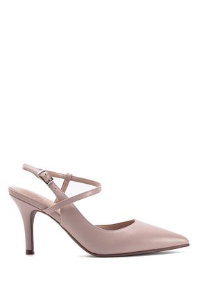 کفش پاشنه بلند کلاسیک صورتی زنانه چرم مصنوعی Nine West - کد 748792797