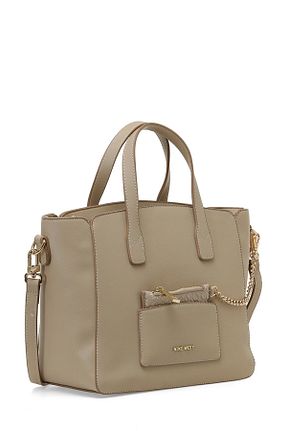 کیف دستی بژ زنانه سایز متوسط Nine West - کد 896701792