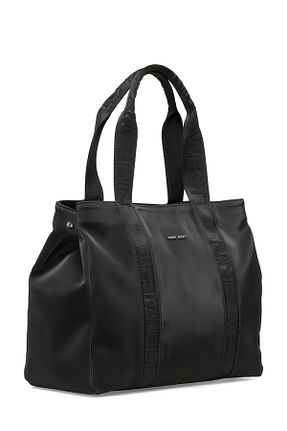 کیف دوشی مشکی زنانه پارچه ای Nine West - کد 896701818