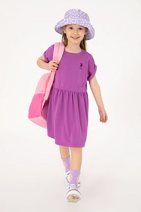 لباس بنفش بچه گانه بافتنی U.S. Polo Assn. - کد 935082729