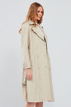 کت بژ زنانه رگولار Derimod - کد 378473335